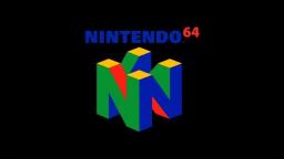 Nintendo 64 System - Charcoal Gray Title Screen